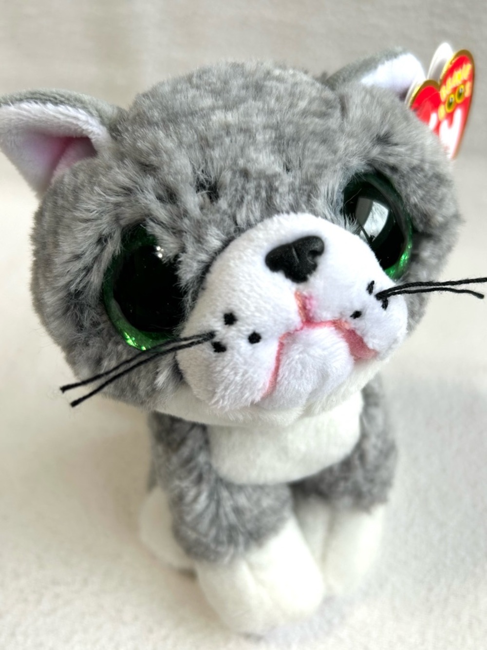 4/$20 Ty Beanie Boos Fergus the Grouchy Cat with Tags Grumpy Cat